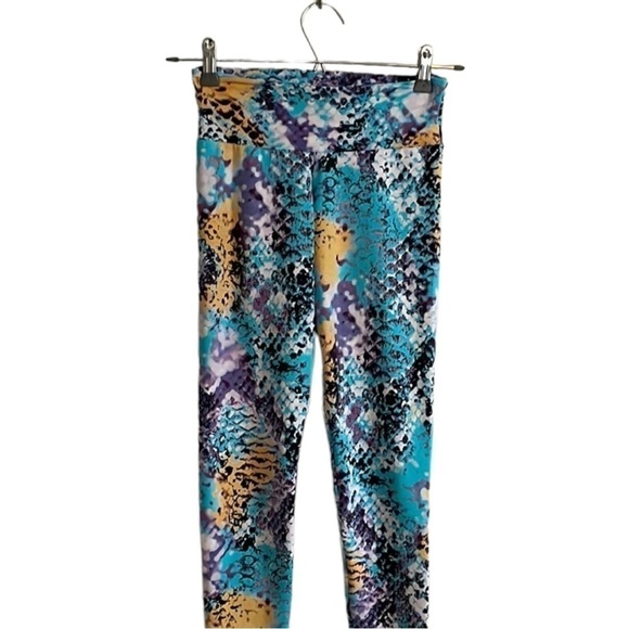 Candida Maria Brazil Low Rise Colorful Leggings - Picture 1 of 8